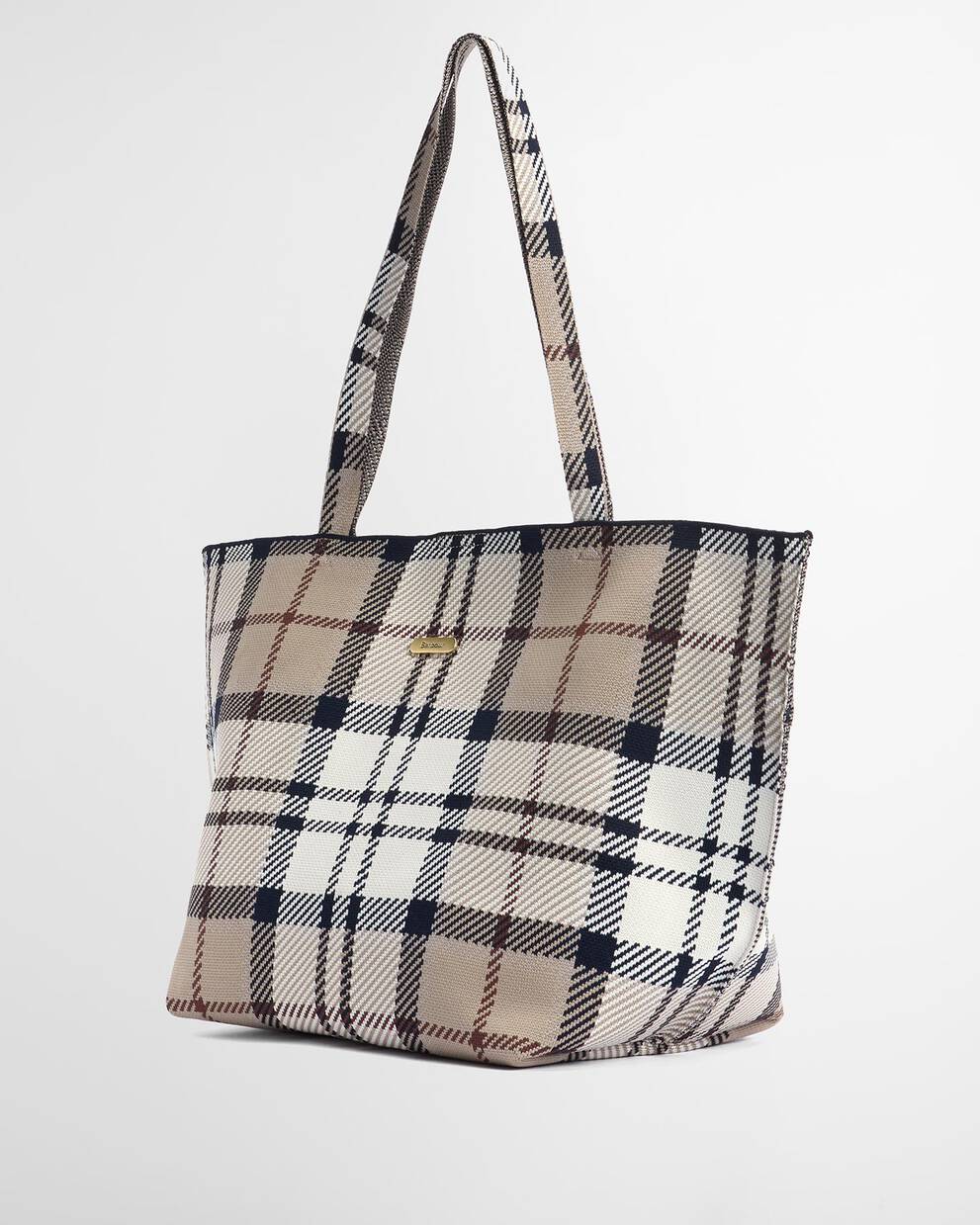 Layla Tartan Large Tote Bag