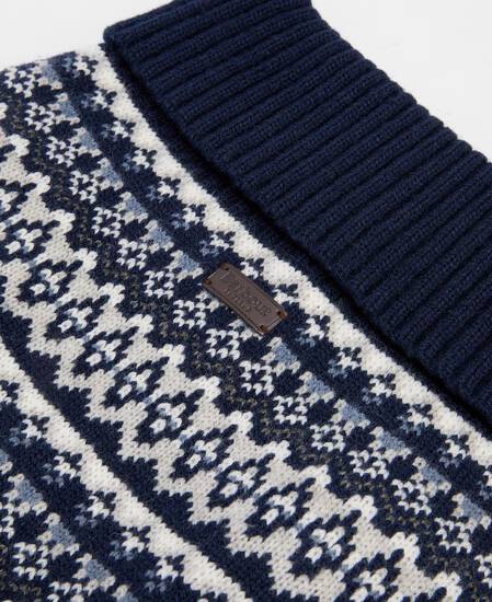 Hundepullover Marlow Fair Isle Navy