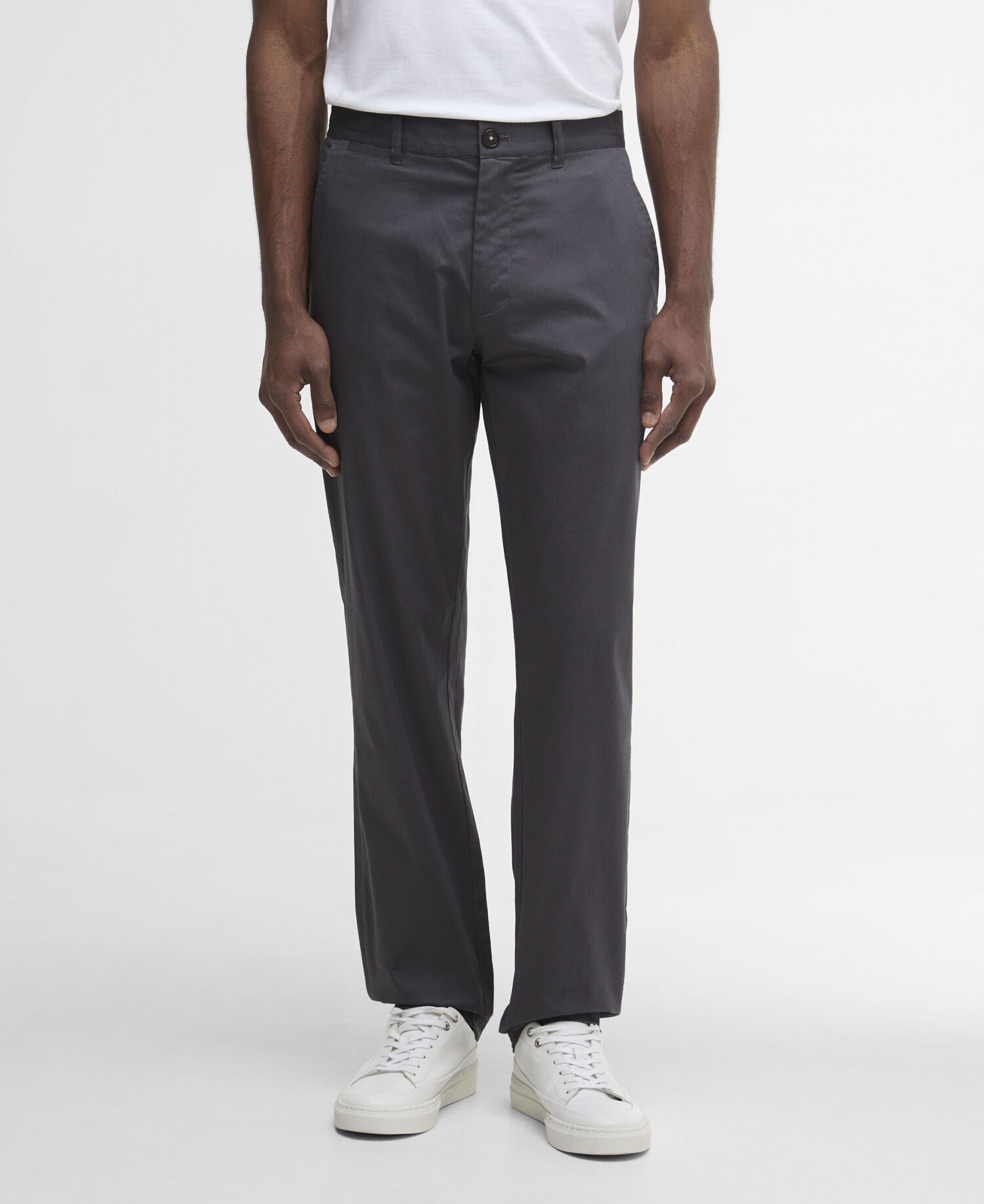 Chino Lightweight Stretch Tailored Asphalt