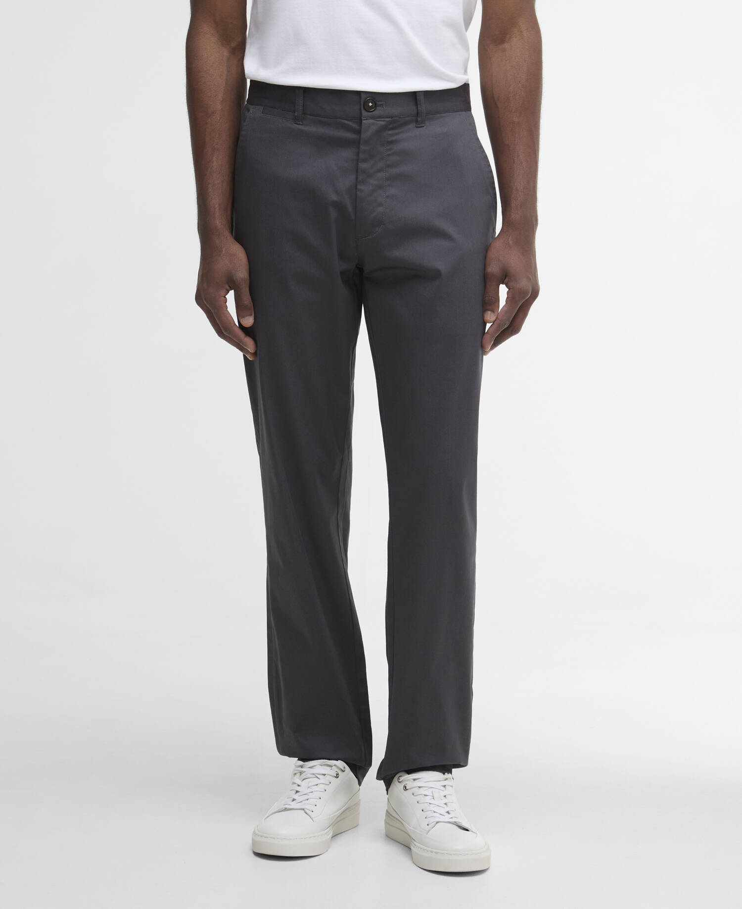 Chino Lightweight Stretch Tailored Asphalt image number 1