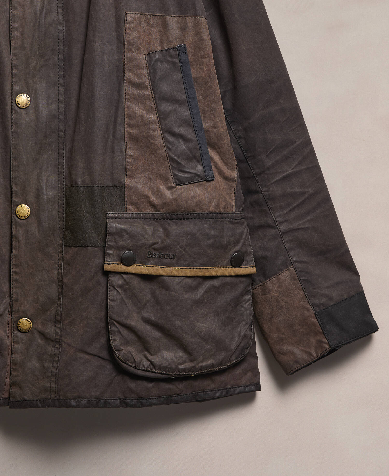 Barbour Re-Loved Men's Ashby Waxed Jacket image number 3