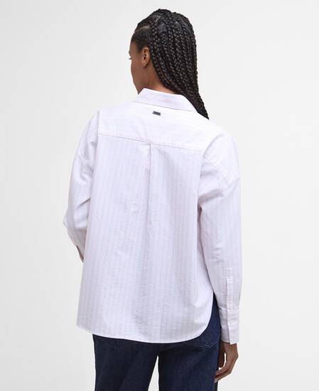 Lavensdale Striped Relaxed Shirt Pink Stripe