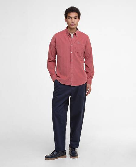 Ramsey Tailored Long-Sleeved Shirt Earth Pink Ramsey Tailored Long-Sleeved Shirt Earth Pink