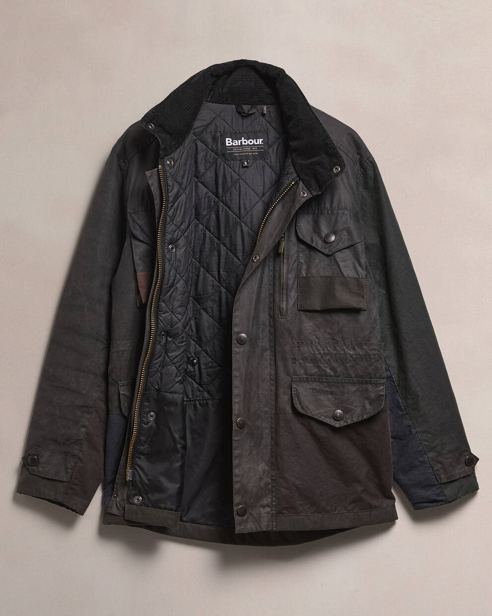 Barbour Re-Loved Men's Sapper Waxed Jacket