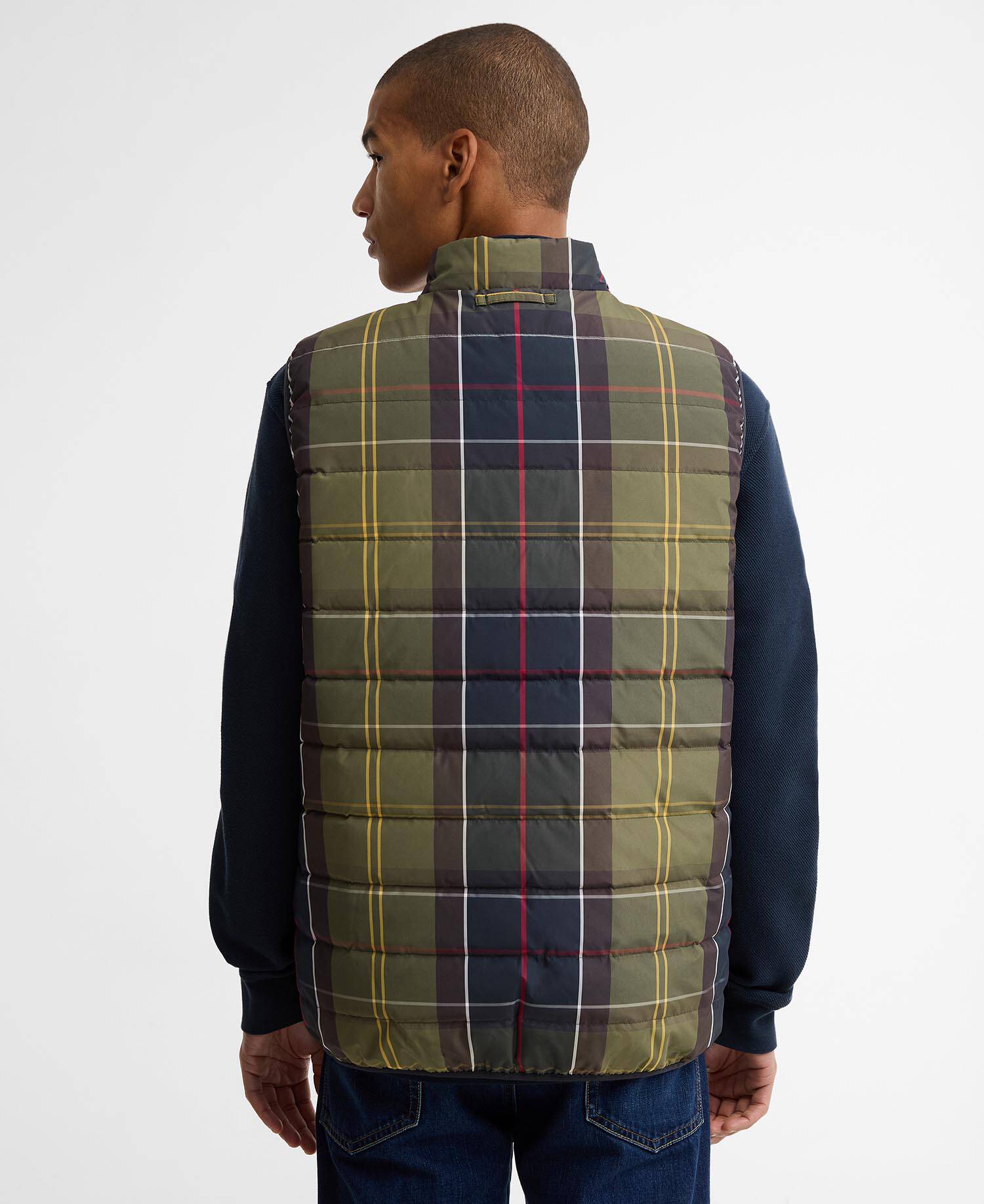 Reversible Tartan Puffer Gilet image number 2