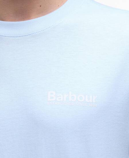 Moonwell T-Shirt Bleached Blue Moonwell T-Shirt Bleached Blue