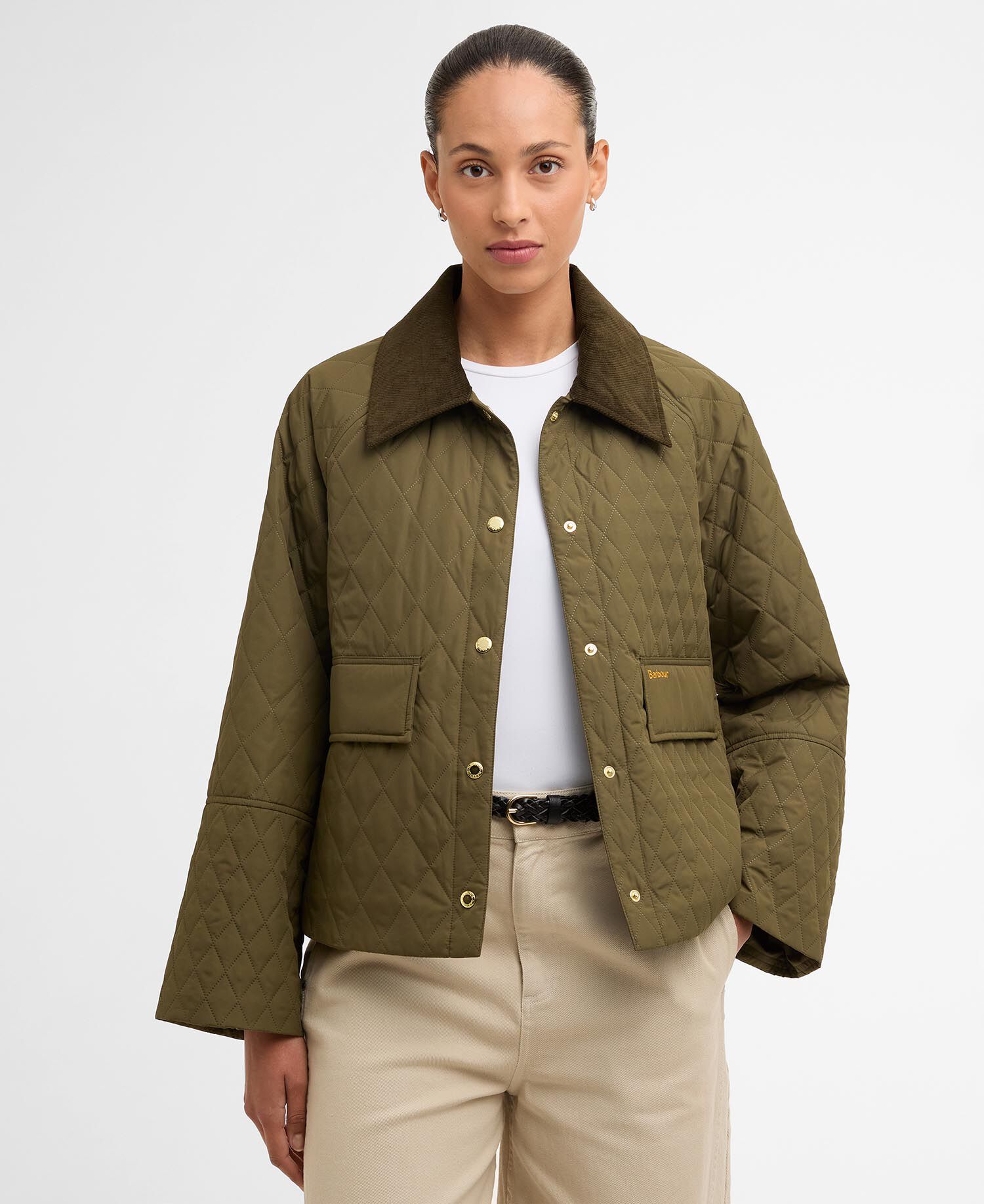 Giacca trapuntata Kirby Ivy Green/Ancient