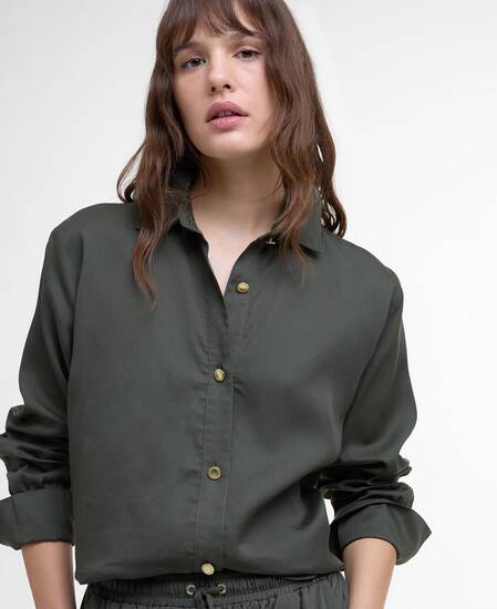Clara Relaxed Long-Sleeved Shirt Envy