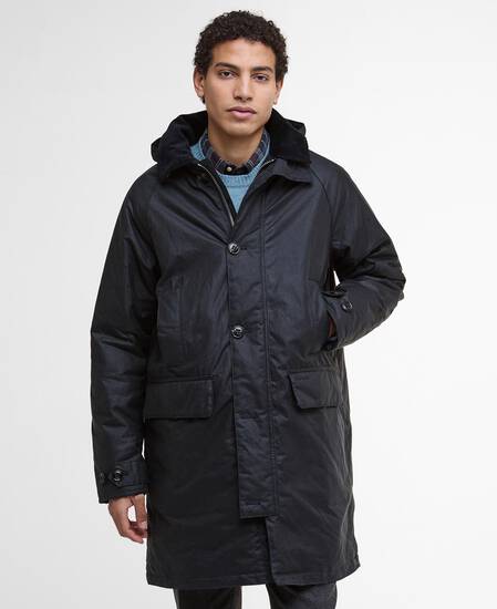 Trenchcoat Beaudale Waxed Navy