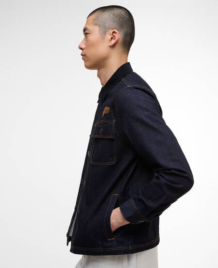 Pitstop Denim Overshirt Raw