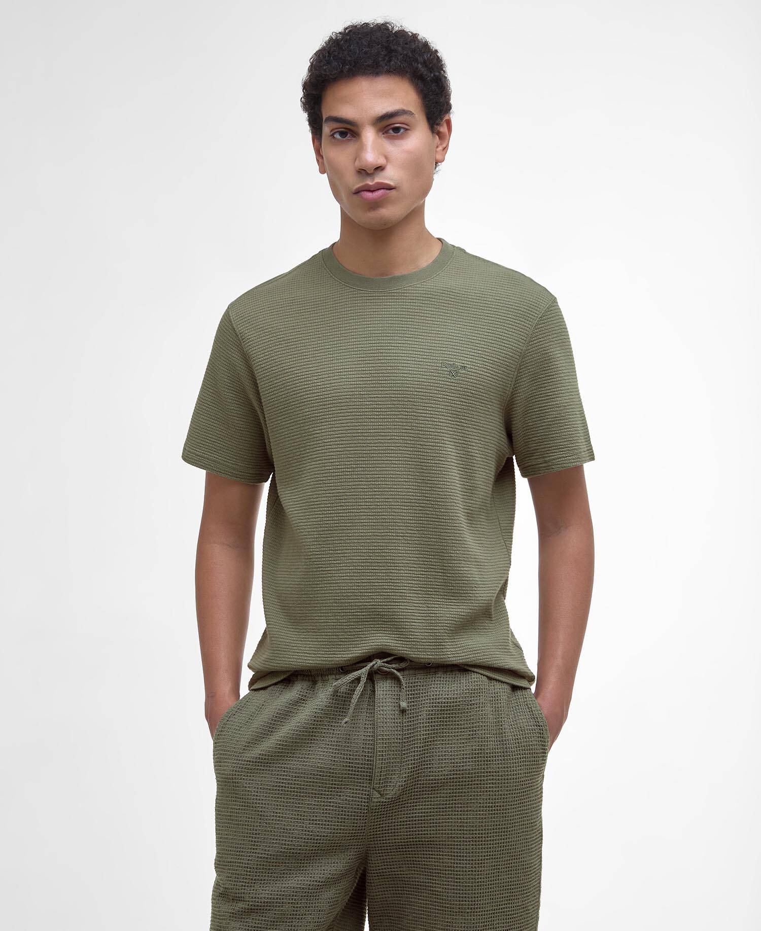 Platford Tailored Waffle T-Shirt image number 0