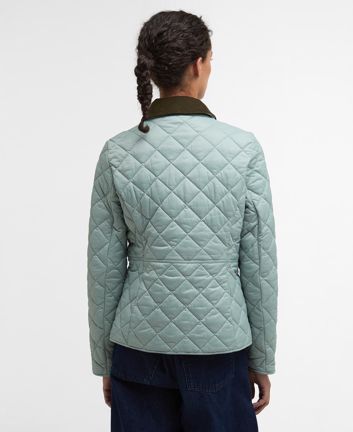 Deveron Quilted Jacket Blue Sage/Olive