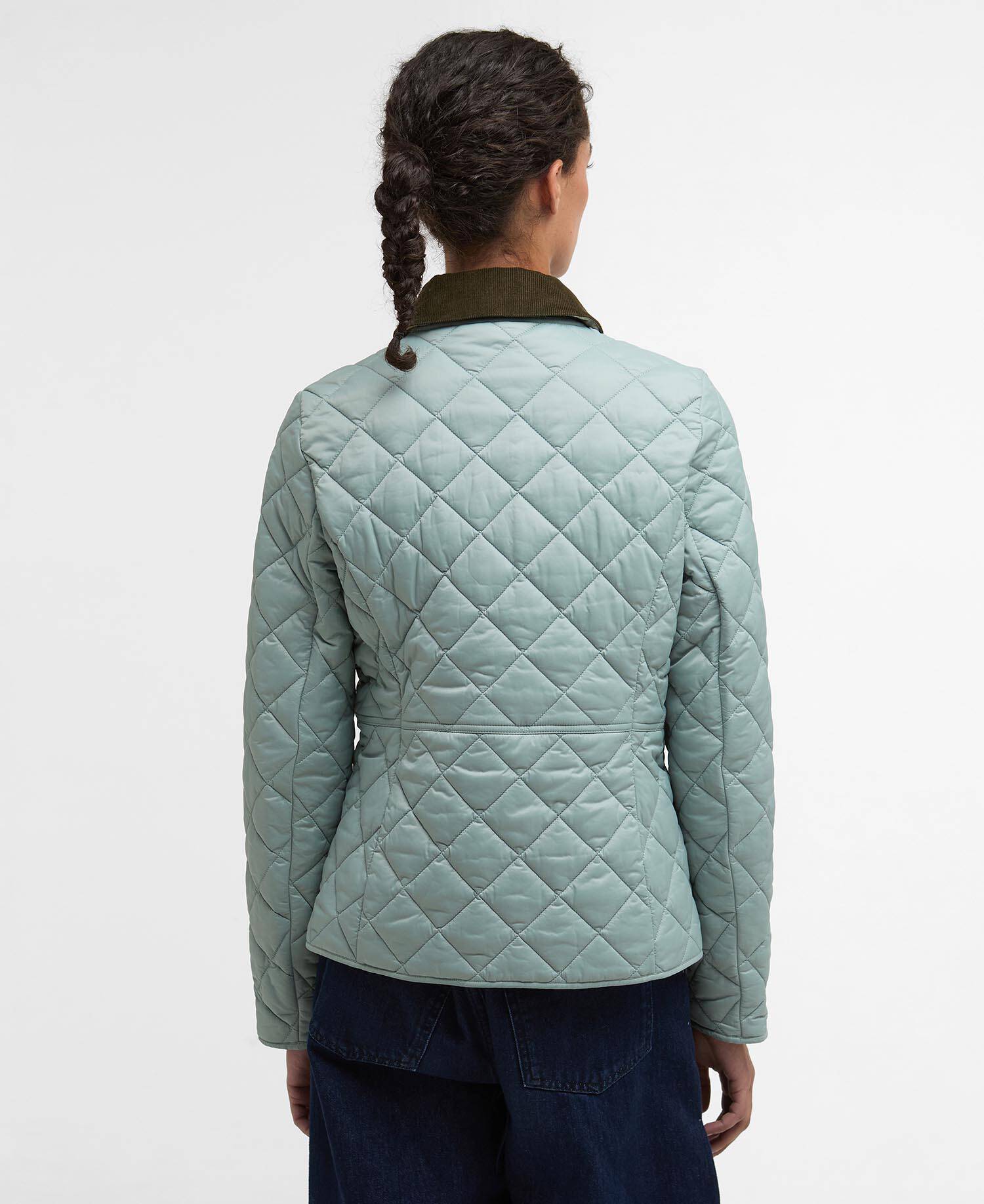 Deveron Quilted Jacket Blue Sage/Olive image number 2