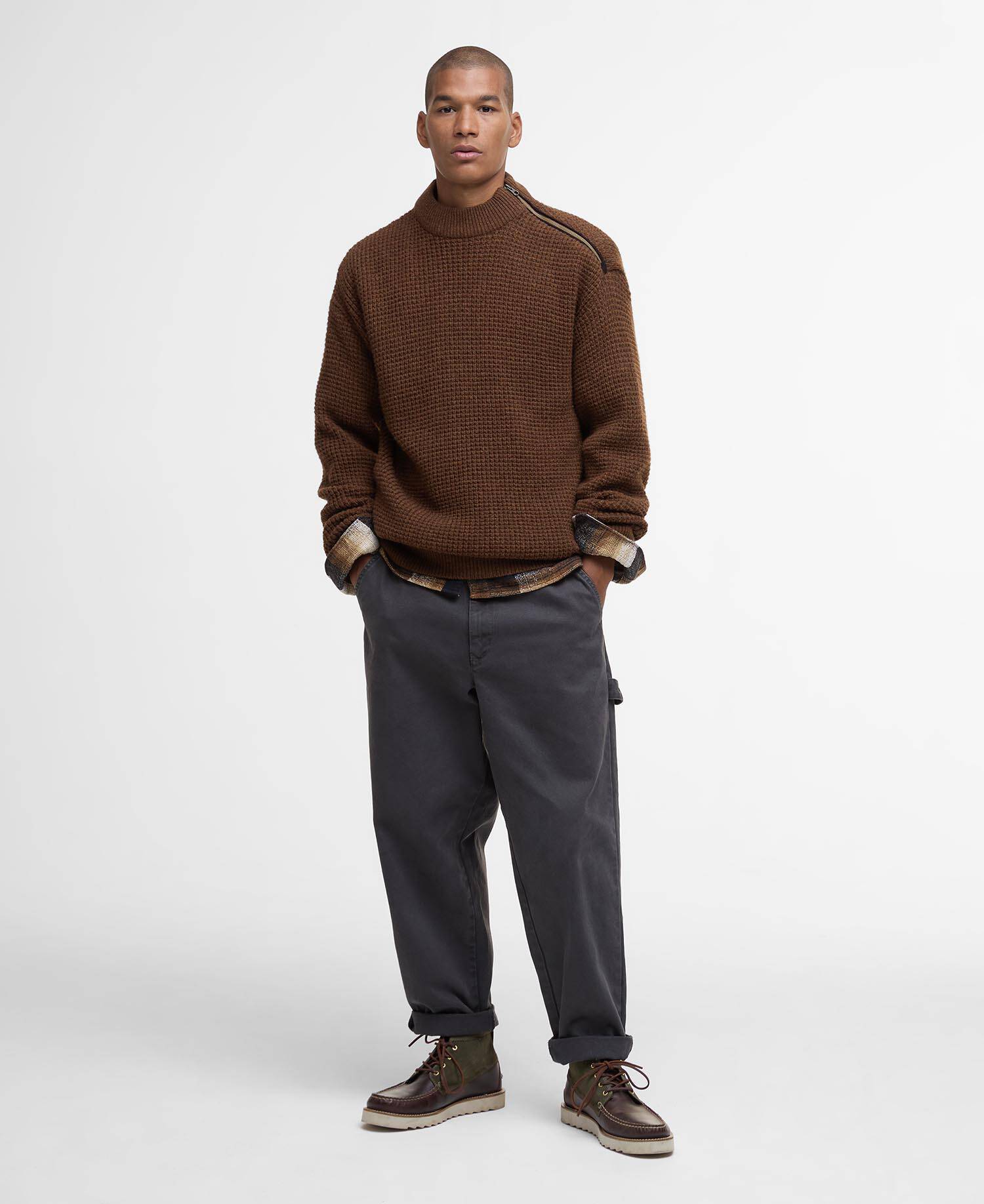 Gearstone Textured Knit Umber image number 1