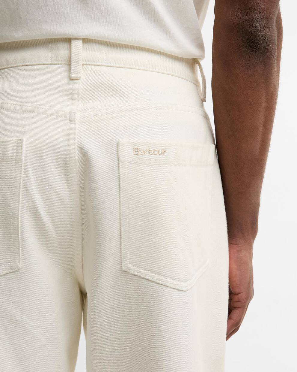 Jeans in denim Neutral