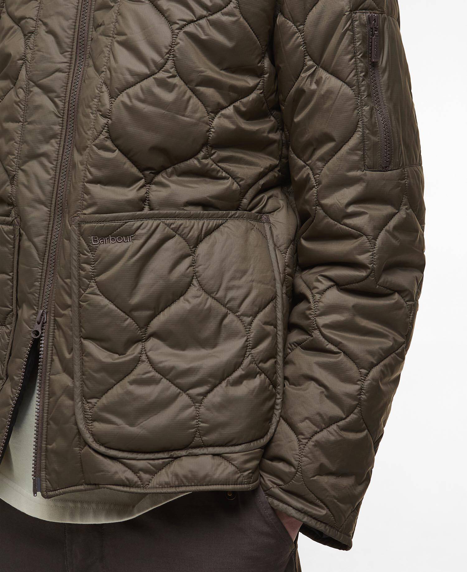 Re-Engineered Utility Liddesdale Quilted Jacket image number 4