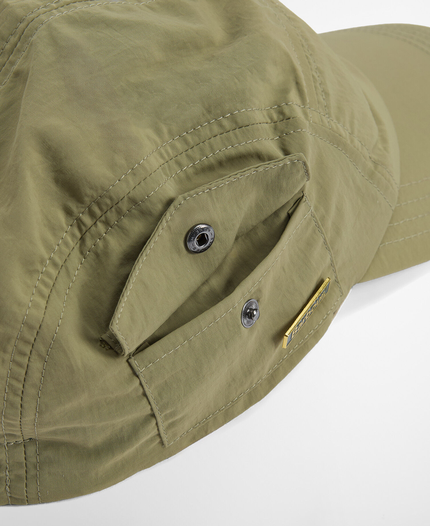 Cappellino con taschino Festival Bleached Olive
