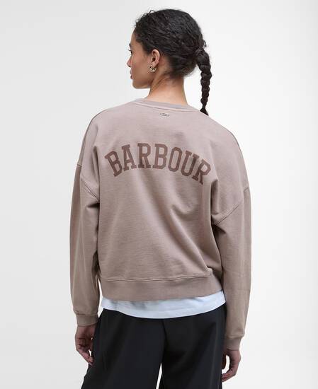 Elisha Logo Sweatshirt Military Brown