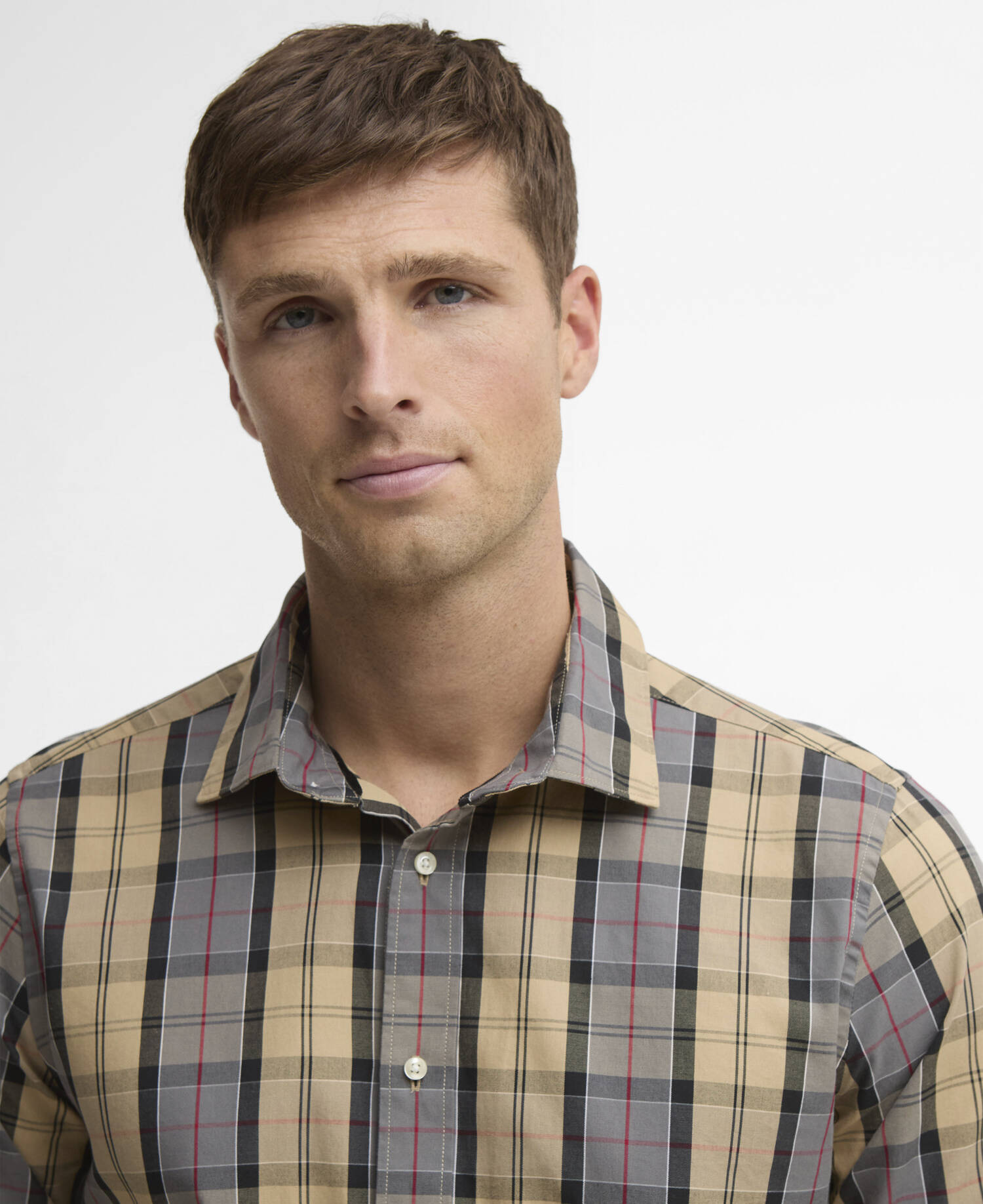 Hemd Kenton Long-Sleeved Tailored Dress Tartan image number 3