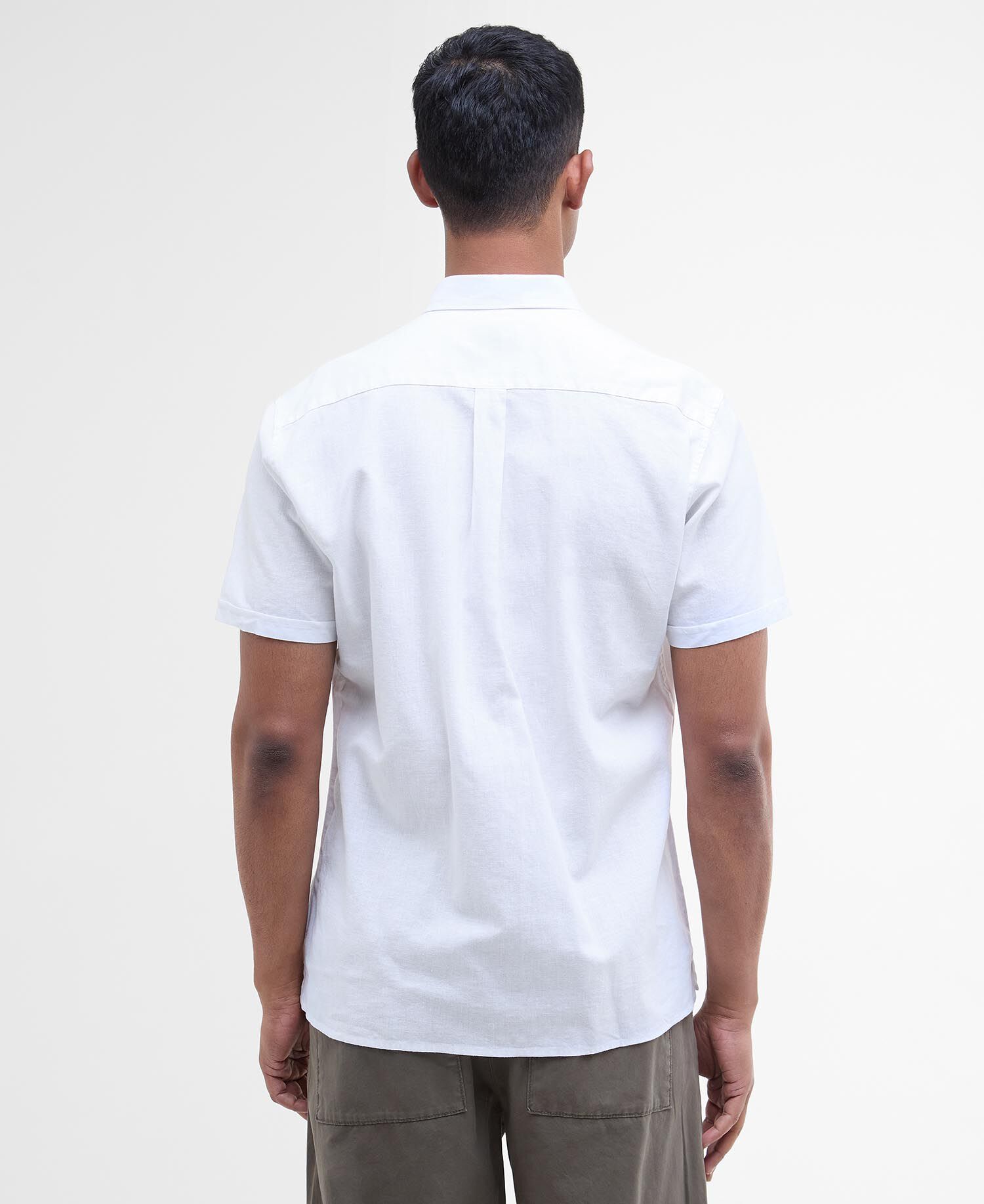 Nelson Regular Short-Sleeved Shirt Classic White