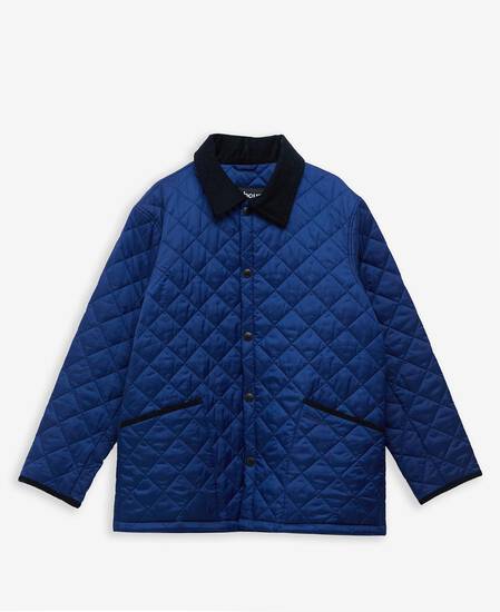 Select Liddesdale Quilted Jacket Inky Blue