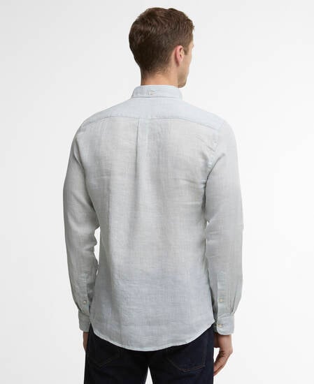 Linton Tailored Long-Sleeved Shirt Slate