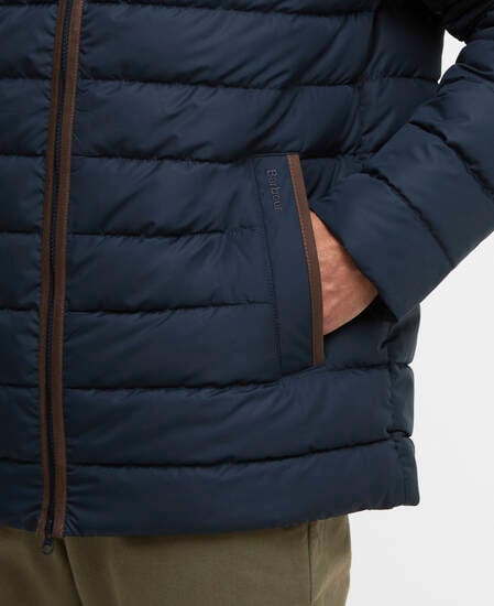 Broughton Quilted Jacket Navy