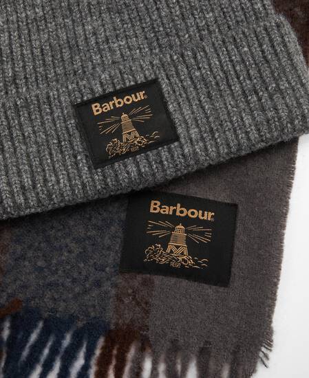 Westerdale Beanie and Scarf Gift Set Midnight Oak