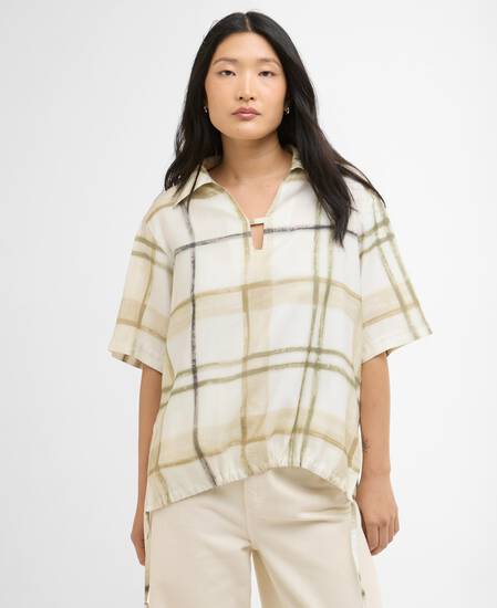 Gianna Check Shirt Jasmine Painted Check