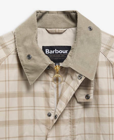 Transport Tartan Casual Jacket Mist Tartan Print