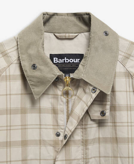 Transport Tartan Casual Jacket Mist Tartan Print