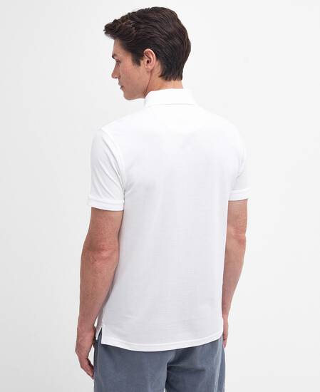 Lightweight Sports Short-Sleeved Polo Shirt Classic White Lightweight Sports Short-Sleeved Polo Shirt Classic White