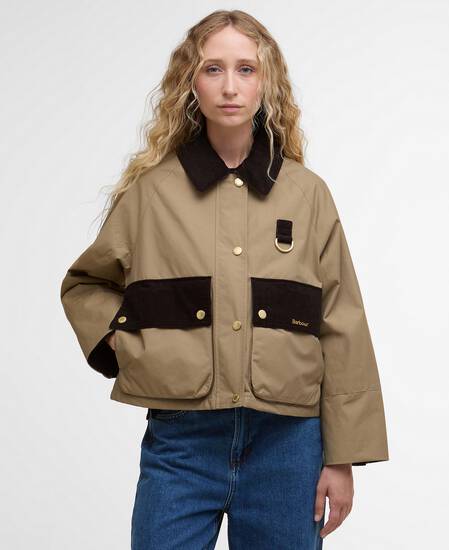 Giacca casual Phoebe Military Brown Giacca casual Phoebe Military Brown