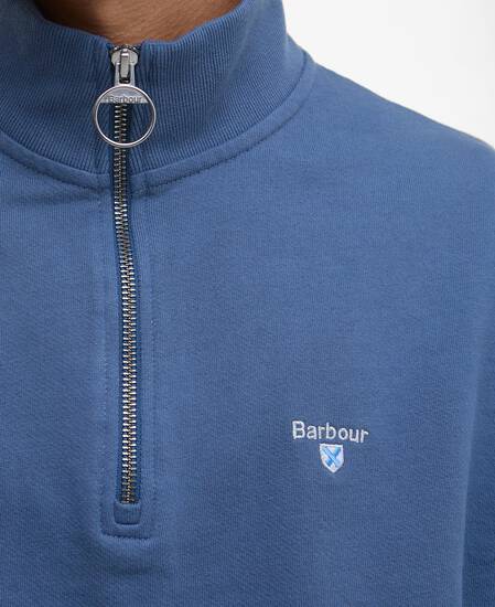 Rosford Half-Zip Sweatshirt Dark Denim