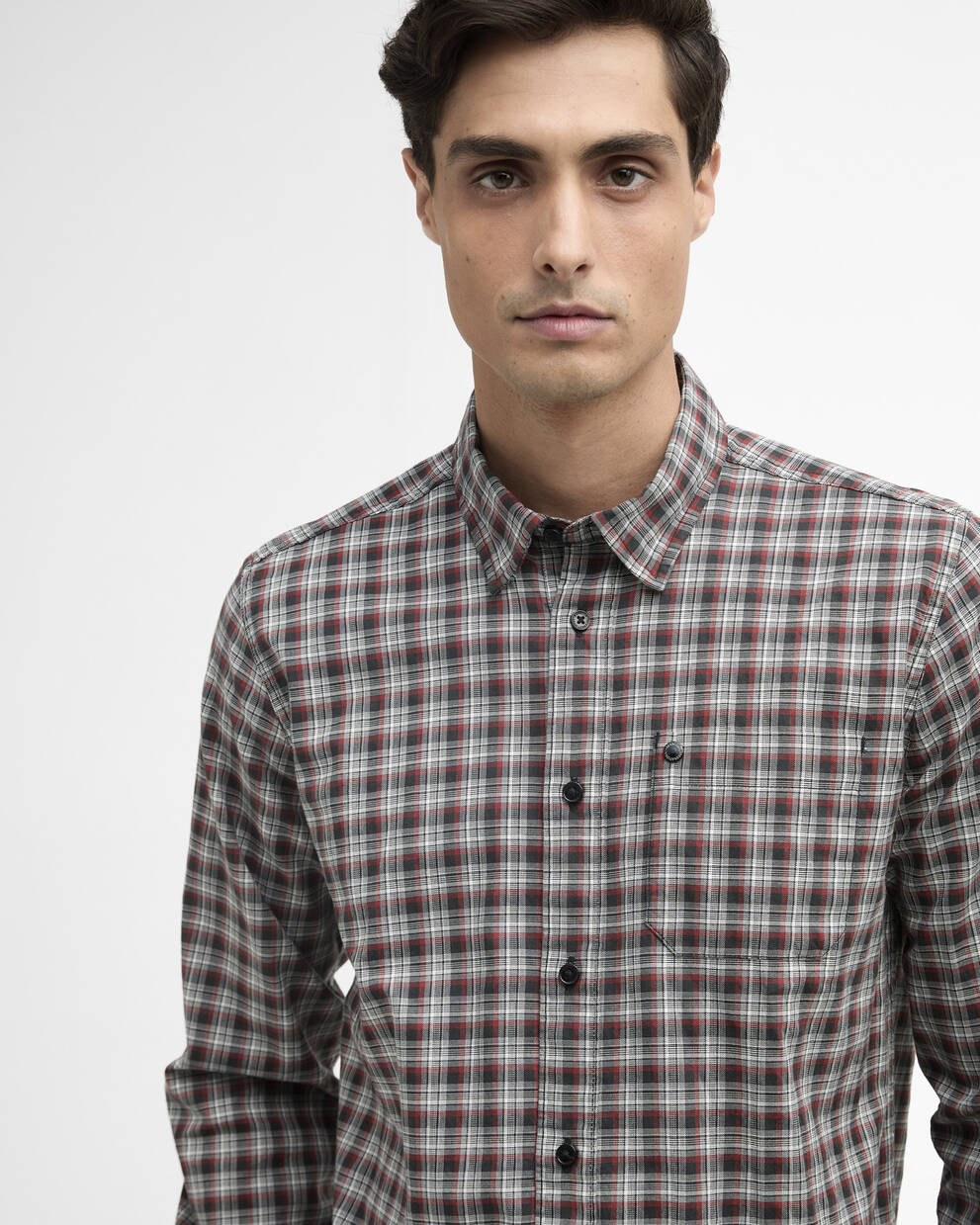 Camicia a quadri Peregrine a maniche lunghe