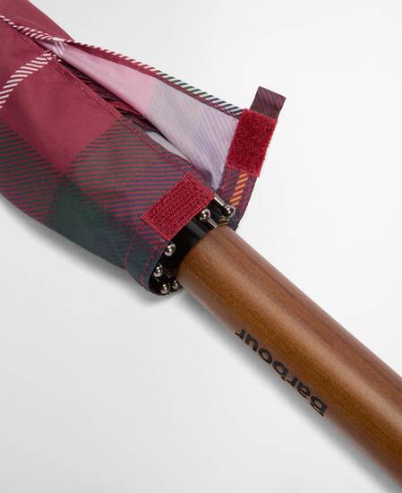 Tartan Walker Umbrella Winterberry Tartan Tartan Walker Umbrella Winterberry Tartan