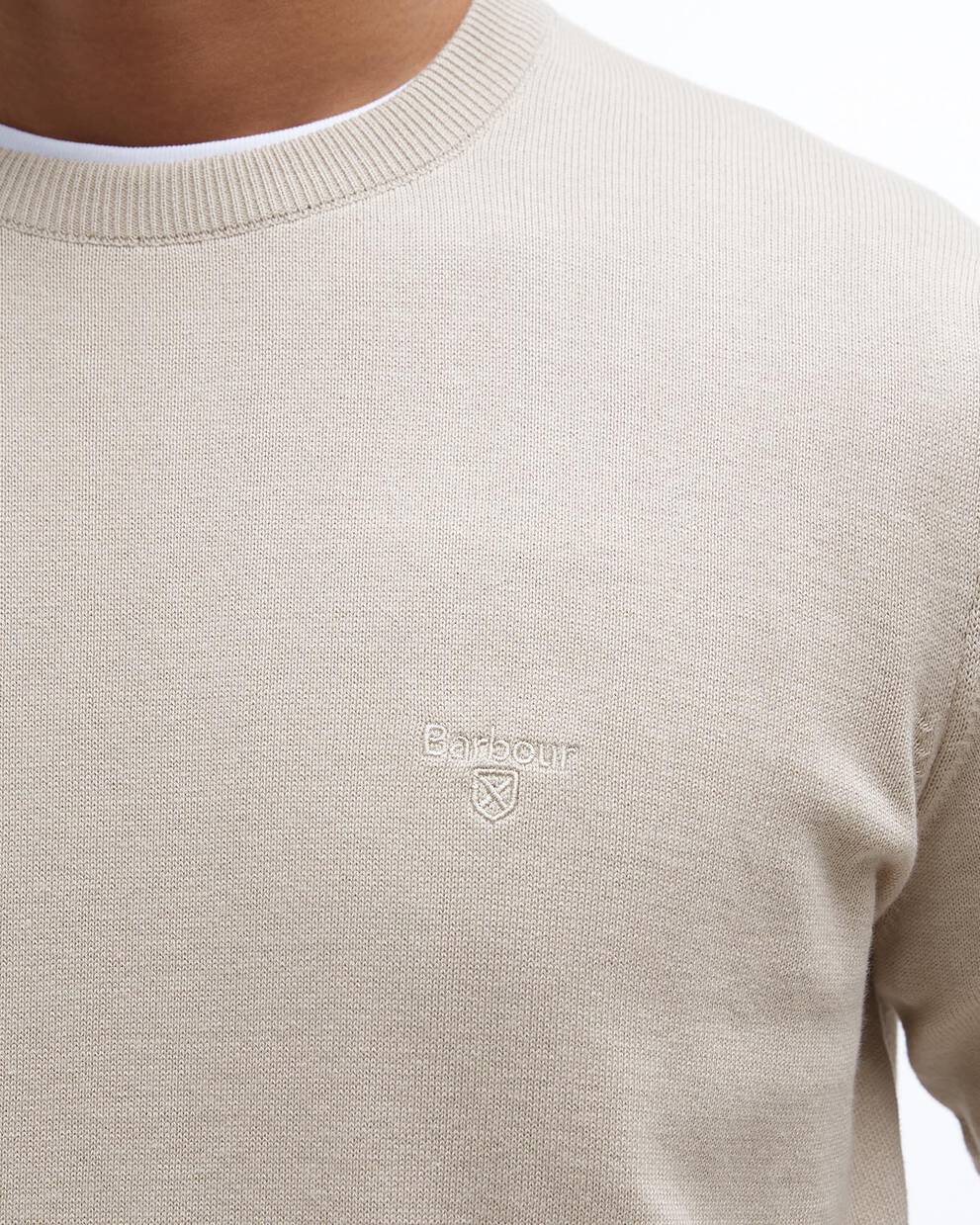 Maglione girocollo in cotone Pima