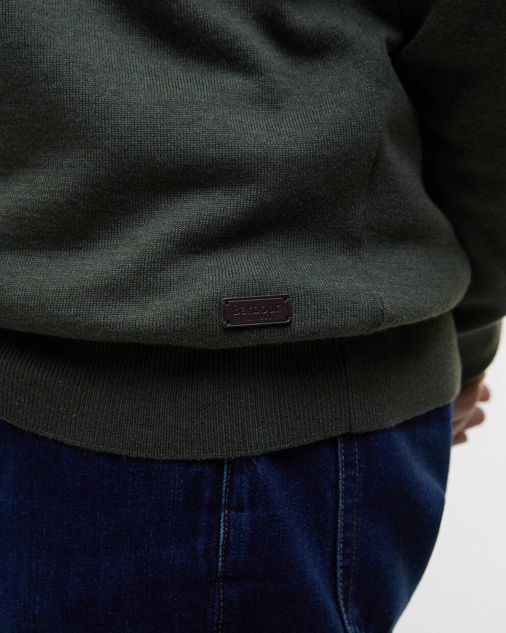 Maglione con zip corta Bayfield