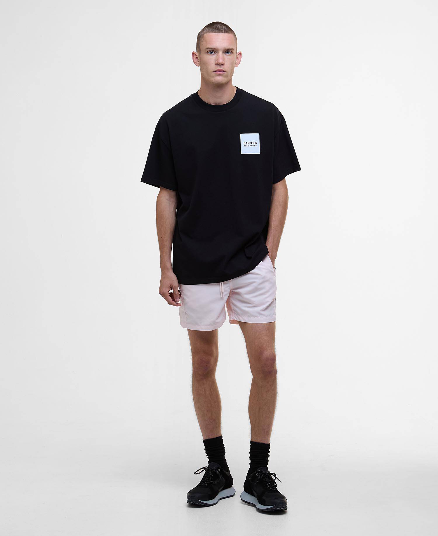 Micro Block Graphic T-Shirt Classic Black image number 1