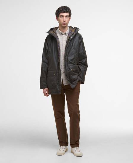 Wachsparka Bedale Olive
