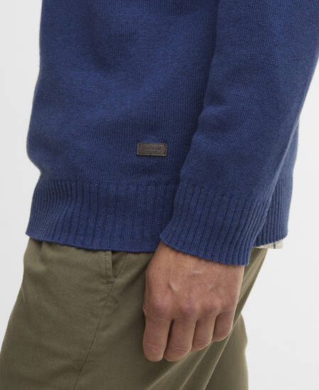 Kelson Quarter-Zip Jumper Blue