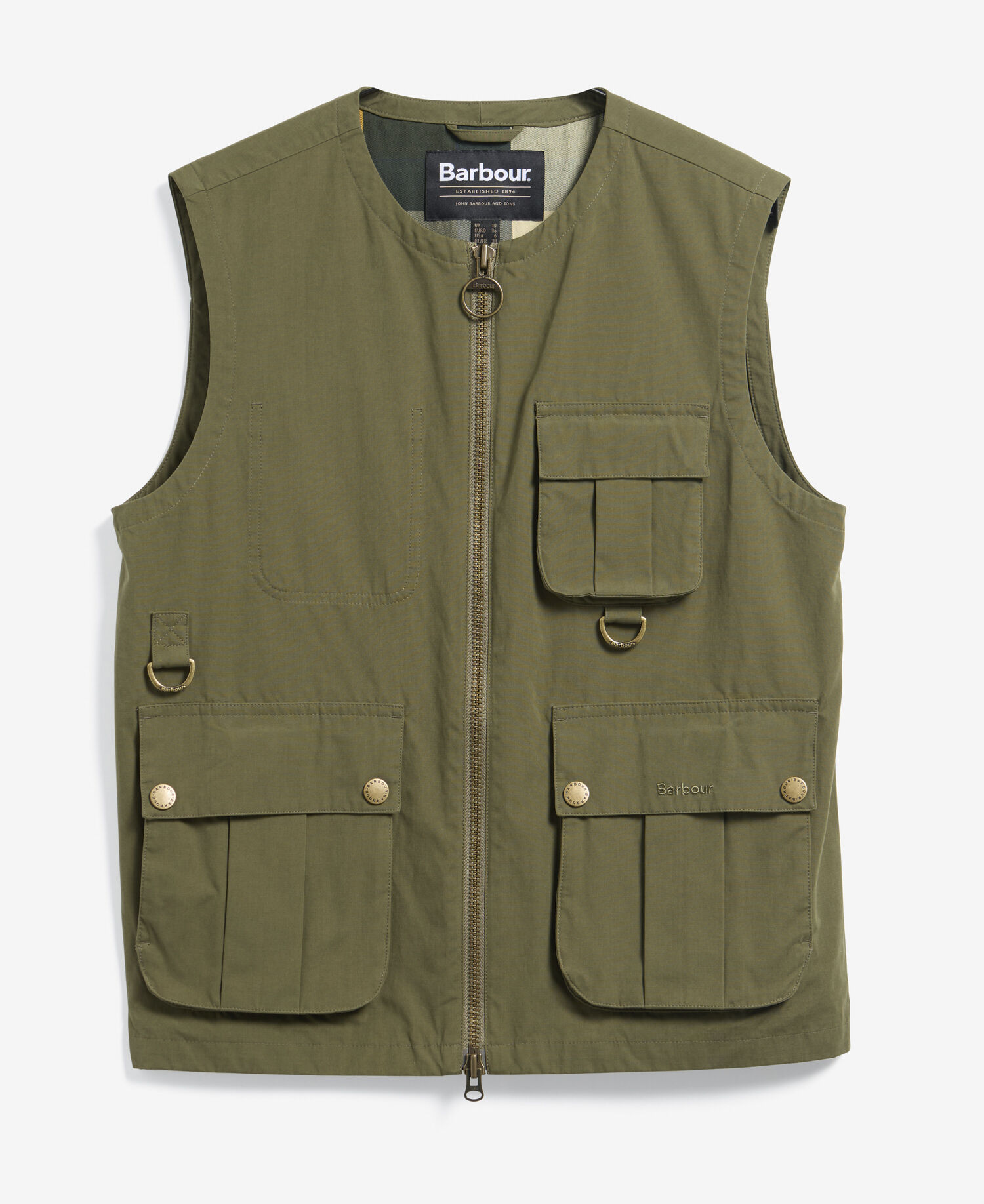 Gwen Gilet Burnt Olive/Ancient