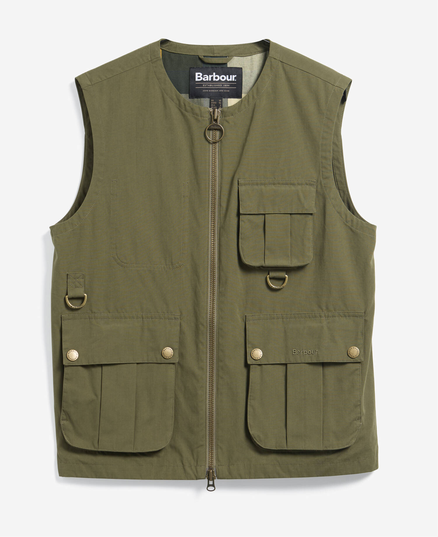 Gwen Gilet Burnt Olive/Ancient image number 6