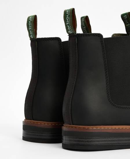 Farsley Chelsea Boots Classic Black