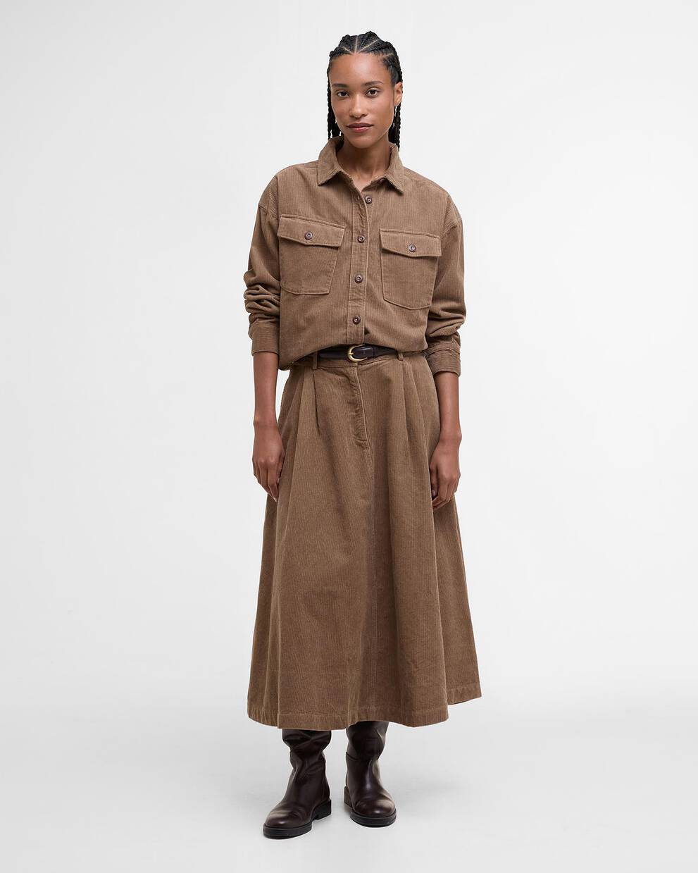 Yasmin Relaxed Cord Shirt