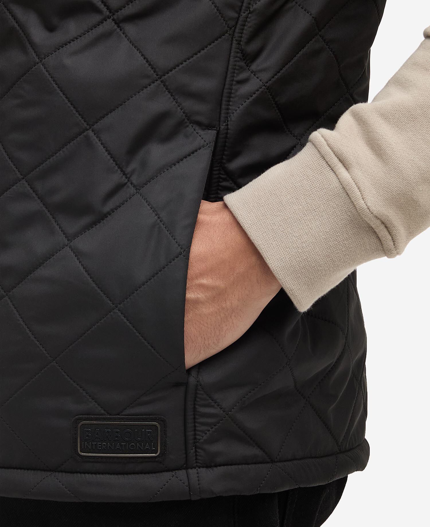 Steppweste Contemporary Ariel Polarquilt Black
