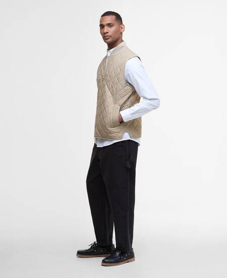 Tyneport Gilet Washed Stone