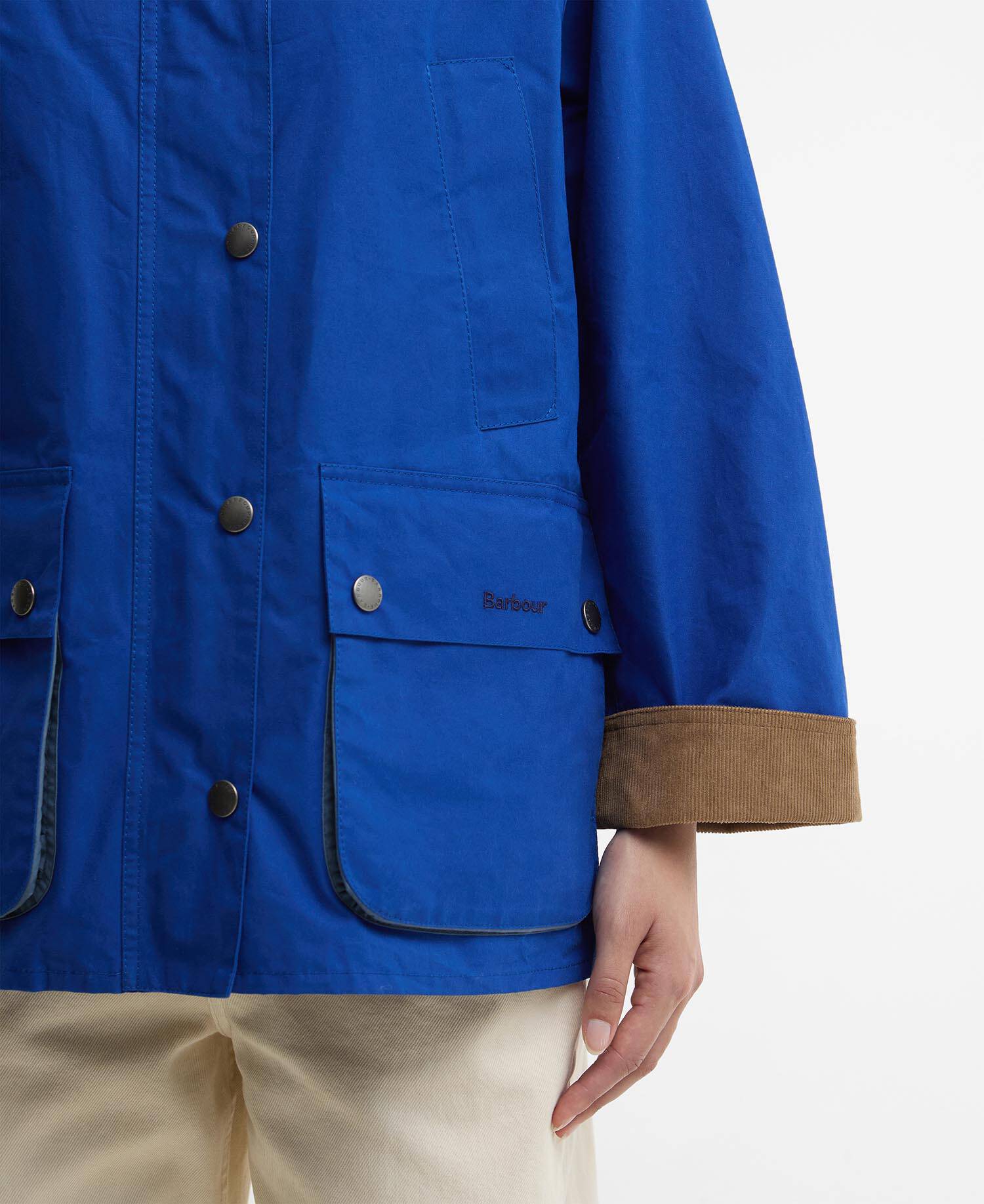 Paul Smith Loves Barbour Bedale Casual Jacket Royal/Ancient/Winterberry image number 5