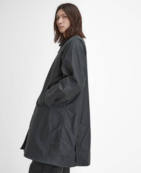 Modified Exmoor Waxed Coat Sage