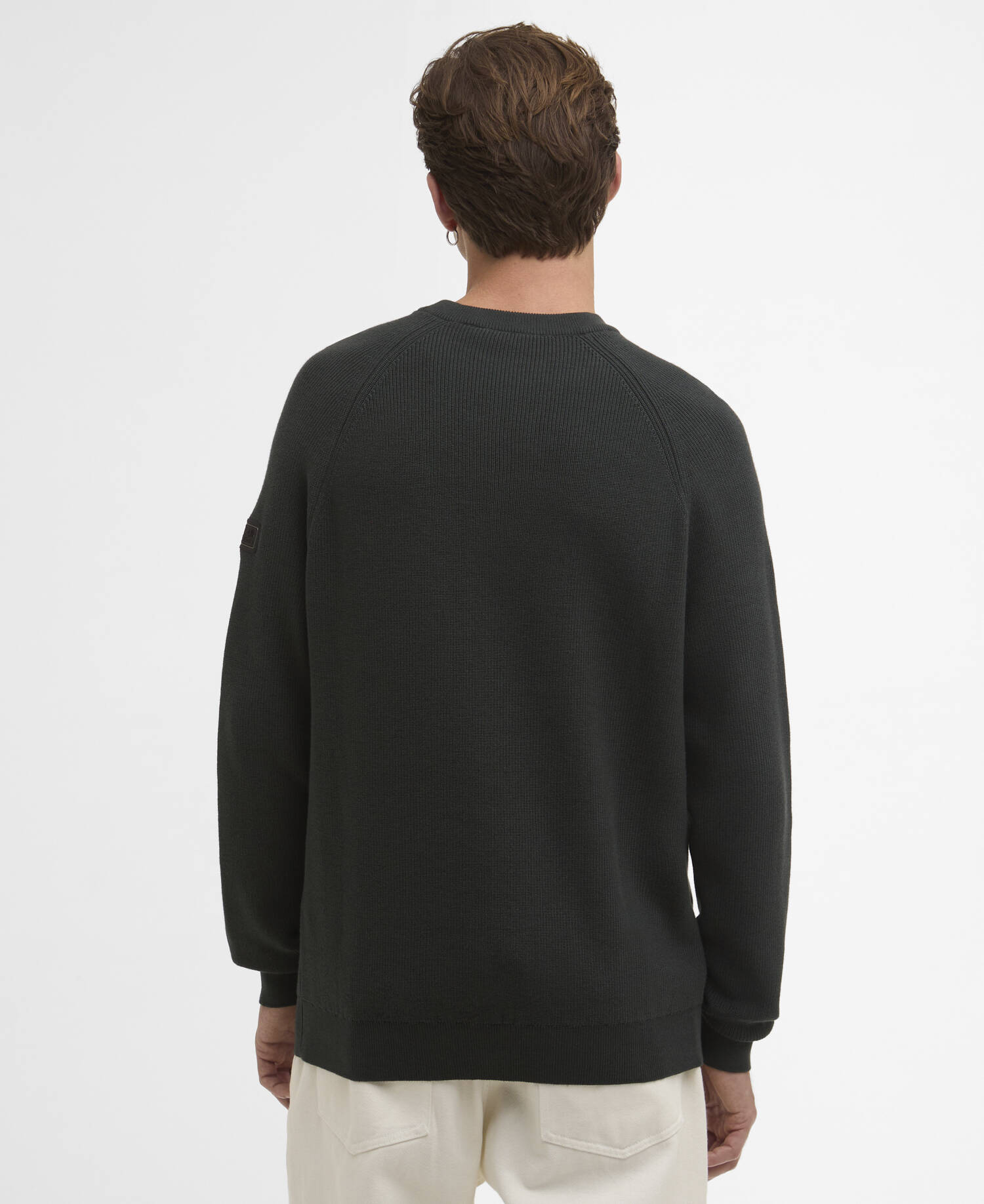 Monmouth Crew Neck Jumper Forest River image number 2
